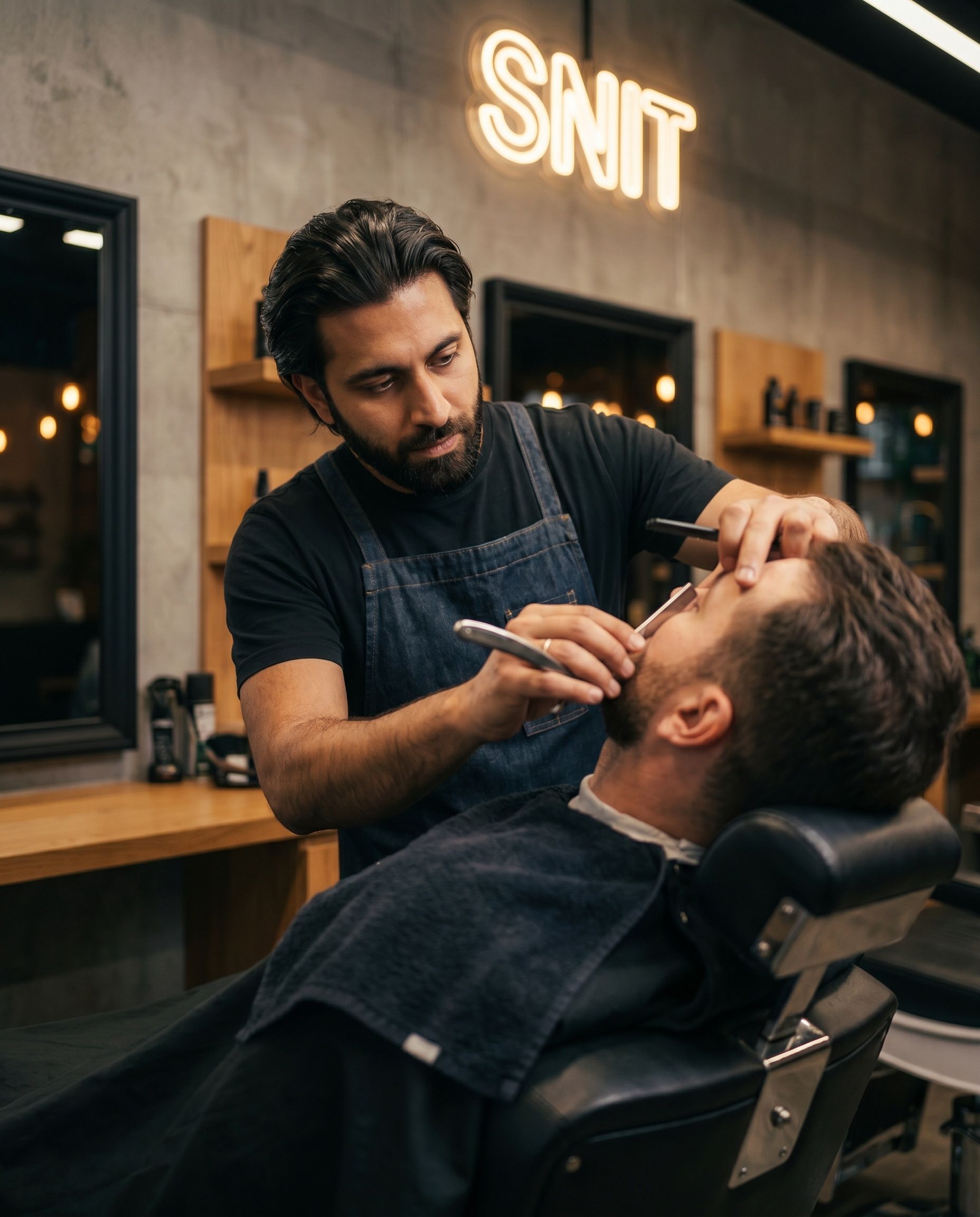 Baard Trim & Line-up bij SNIT